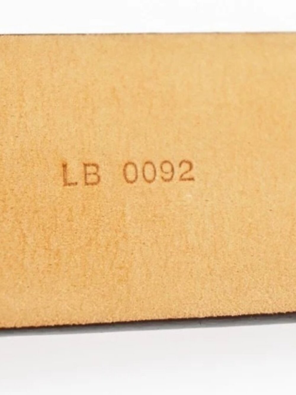 LOUIS VUITTON Santure Carre Belt Damier Ebene Brown GHW France M6802 32KC589 - Picture 12 of 12